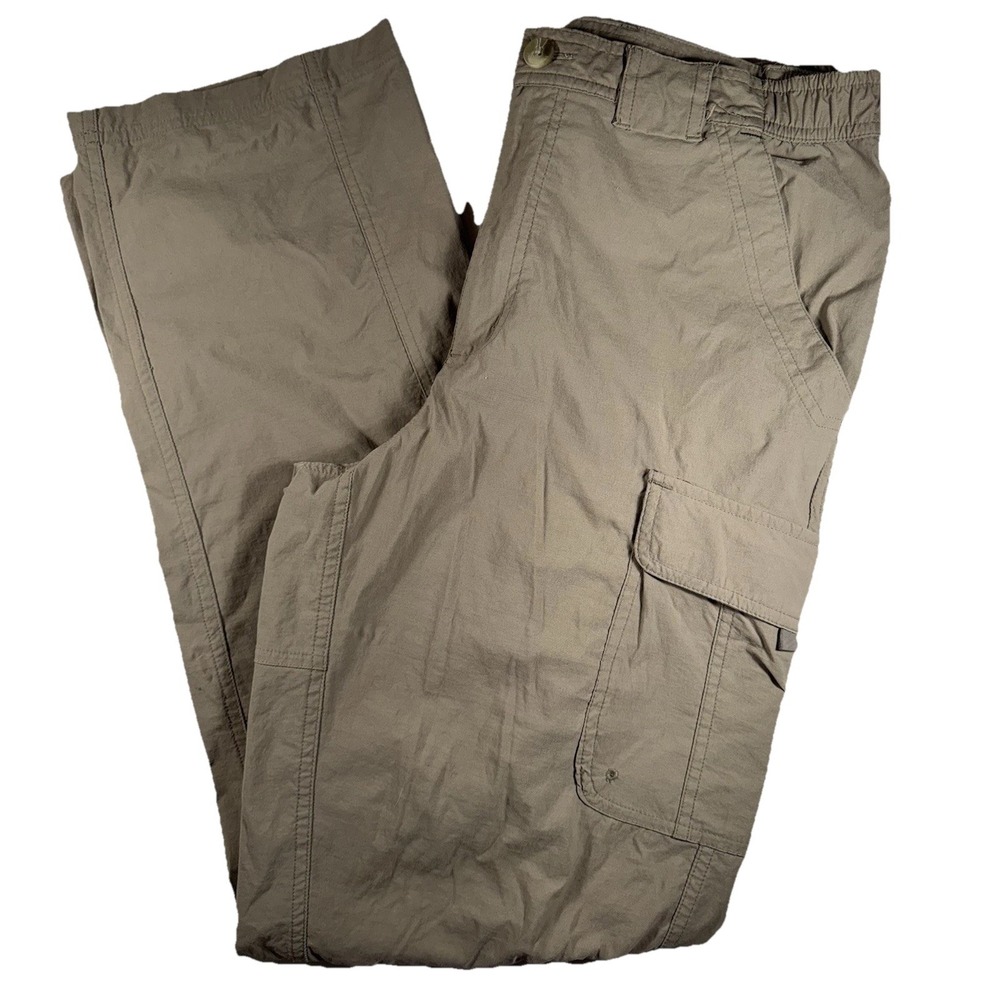 Columbia Cargo Pants Titanium Sportswear Men's‎ Khaki Fishing Hiking Small 30